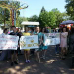Православная молодежь Нальчика приняла участие в городском празднике