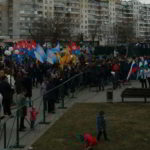 Духовенство и православная молодёжь КБР приняли участие в митинге